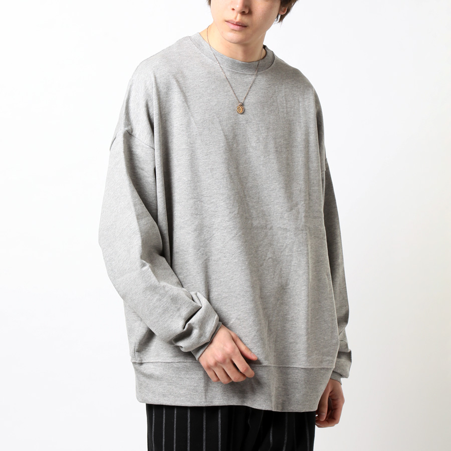 ロゴ 配色 スエード トレーナー ドロップショルダー ストリート SUPPLIER トレーナー スウェット SUPPLIER/サプライヤー
