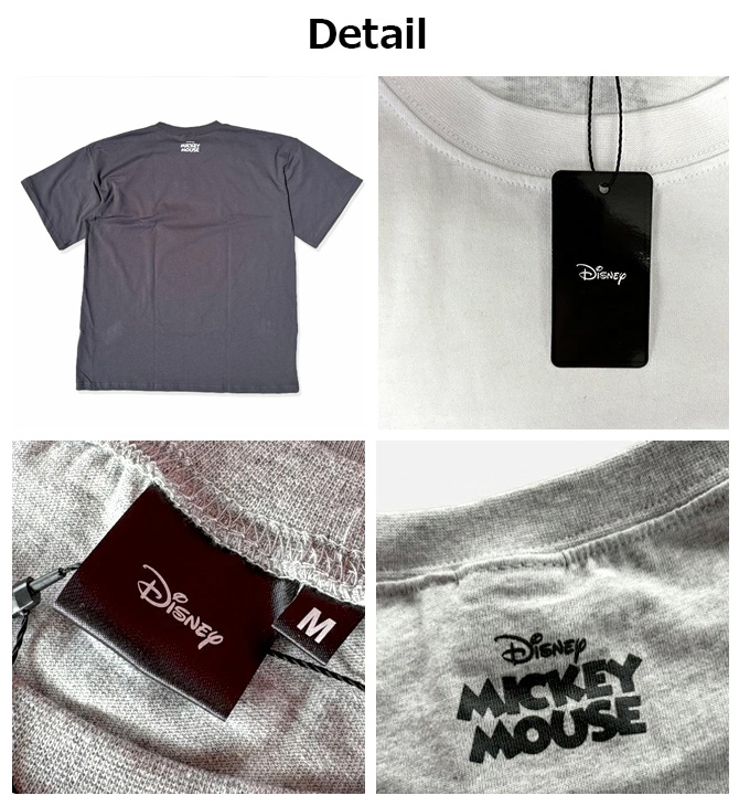 ミッキー BIG プリントTシャツ メンズ オーバーサイズTシャツ