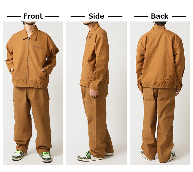 ペインターパンツ ダックキャンバス メンズ ワーク ワイドパンツ
