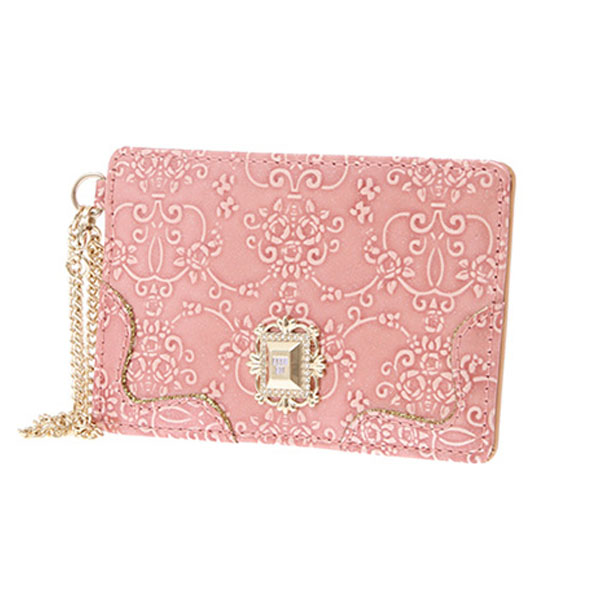 ANNA SUI アナスイ ANNASUI キーケース 鍵入れ ルーミー 型押し