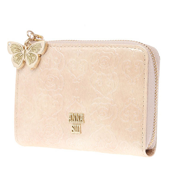 ANNA SUI アナスイ　コインケース　ミニウォレット アナスイ コインケース ロゴ 蝶 小銭入れ 財布 ウォレット