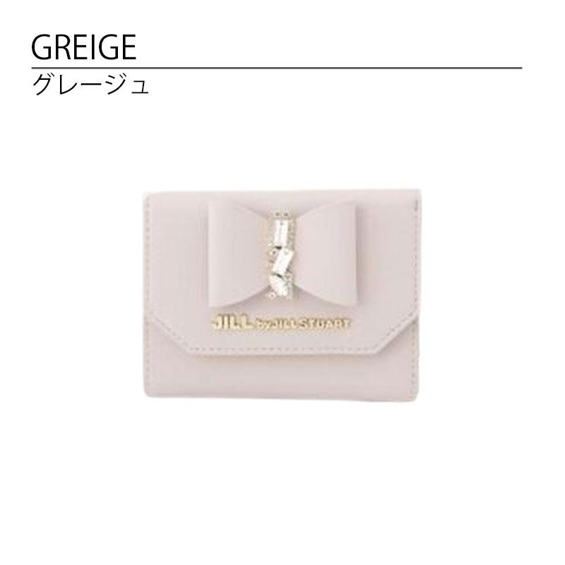 すぐ届く【JILL by JILL STUART】リボンビジューミニ財布 リボンビジューウォレットシリーズ（ミニ財布） | JILL by JILL