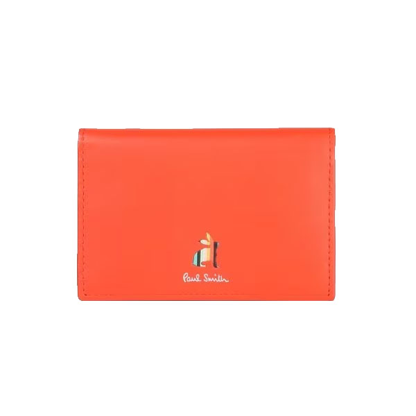 Paul Smith 名刺入れ マーケトリーブライトストライプ ラビット Paul Smith ポールスミス 名刺入れ カードケース マーケトリー