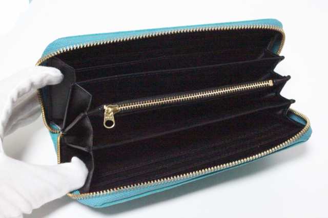 長財布 メンズ レディース アルカンターラ ラウンドファスナー 牛革