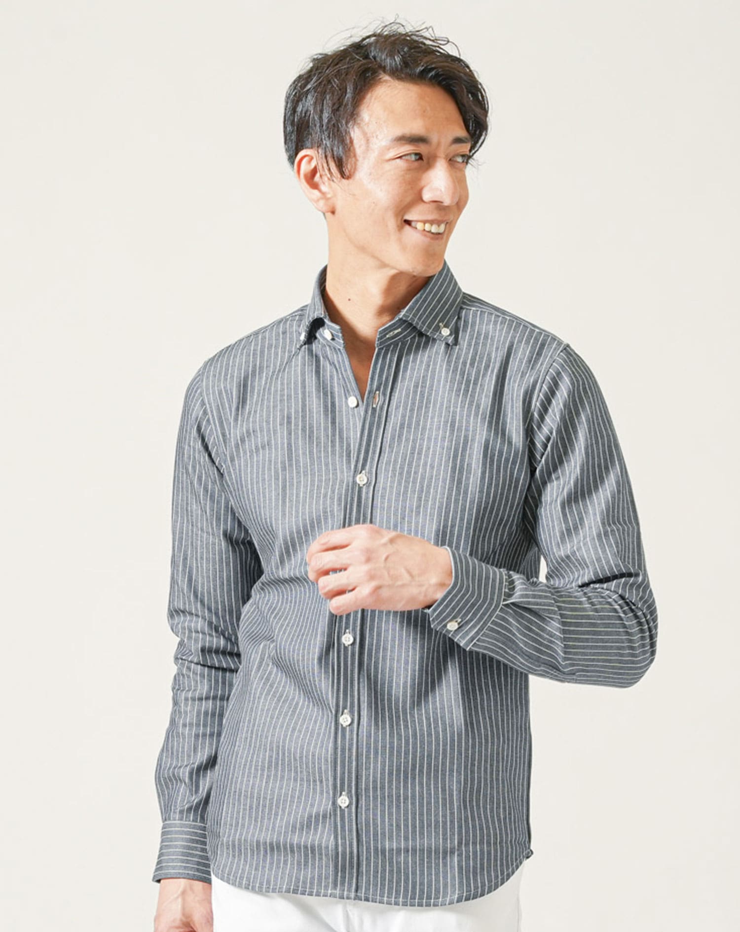 福袋・半額ポスター - クリーニング屋さん専用の通 50代 春 メンズ デニムシャツ スリムシャツ 男性 春物 春服 夏 服＆ファッション小物