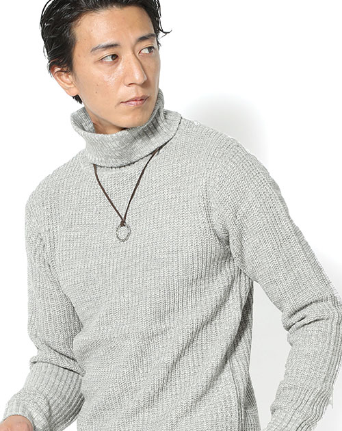 タートルネックニット メンズ ハイネック ニット セーター 冬服
