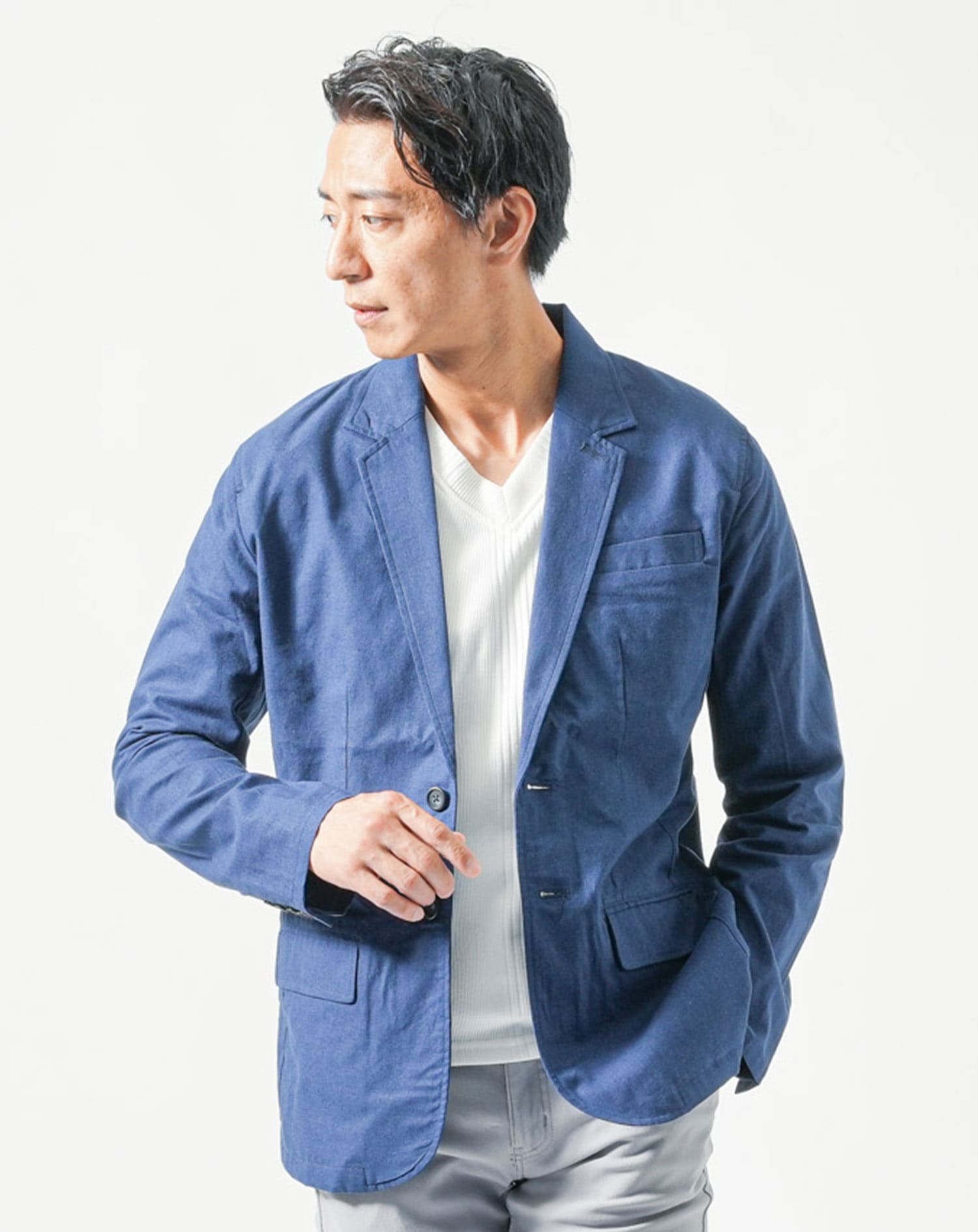 サマージャケット メンズ 夏物ジャケット 夏用ジャケット 夏 麻