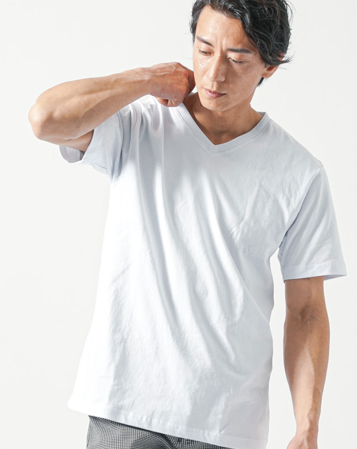 白tシャツ 厚手 半袖tシャツ 綿100% クロップドtシャツ メンズ