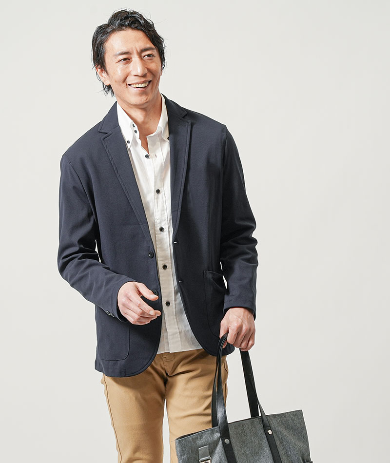 テーラードジャケット メンズ 春 50代 ブレザー アウター 春服