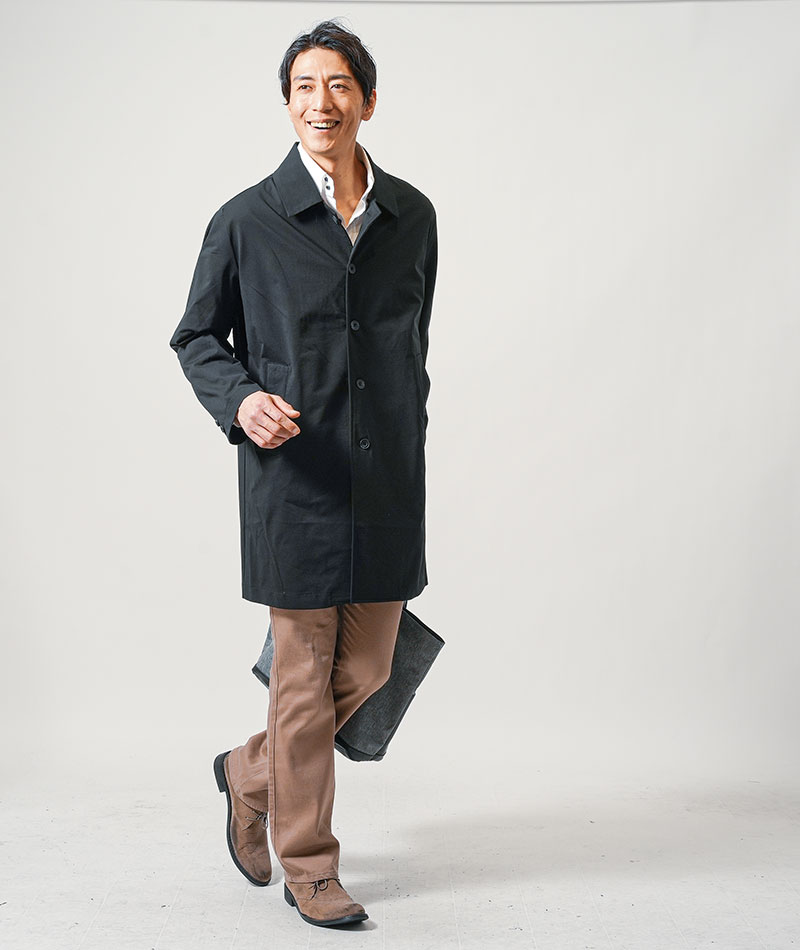 スプリングコート メンズ 50代 春コート 春アウター 春ロング