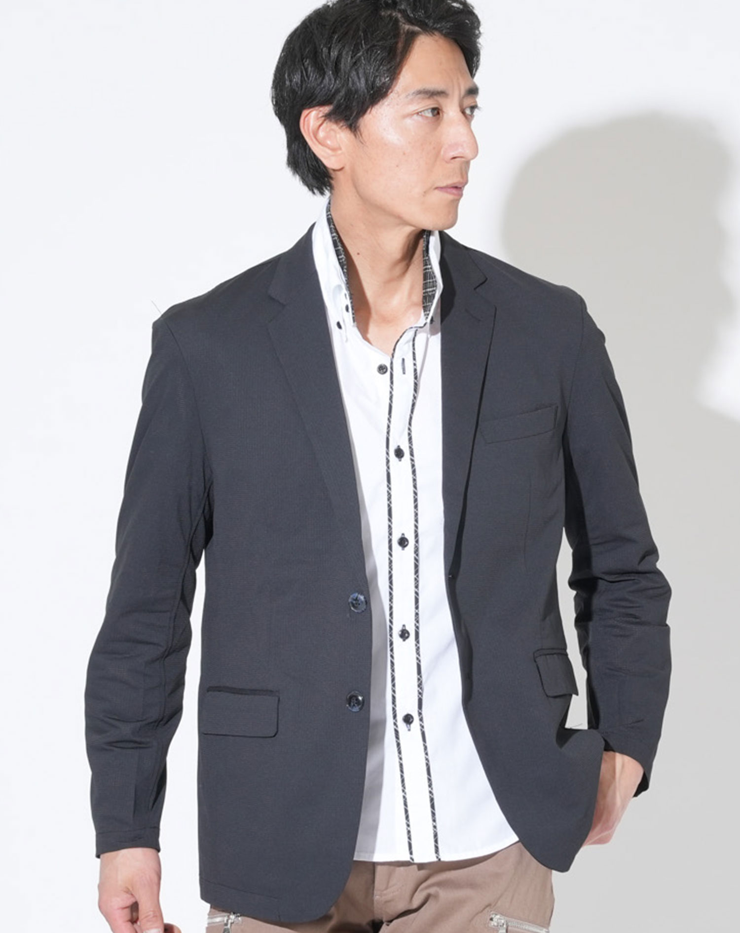 サマージャケット メンズ 夏 50代 夏用 夏物ジャケット 冷感
