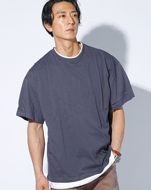 かわいい! 半袖 メンズ tシャツ 接触冷感 涼しい クール カットソー 涼しい 服&ファッション小物