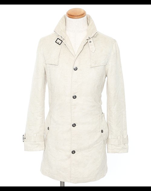 コート メンズ アウター トレンチコート スエード 送料無料 細身 おしゃれ 代 30代 40代 メンズスタイル Menz Style オーロラスエードコート 29 153 1160 Menz Style 通販 Yahoo ショッピング