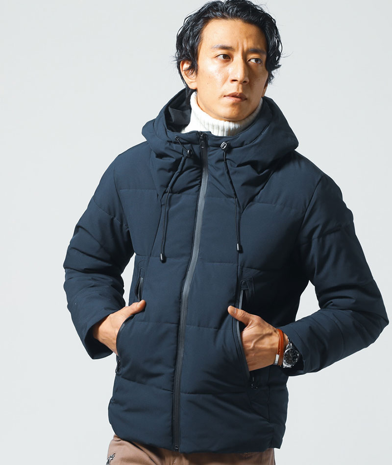 中綿ダウンジャケット メンズ 冬服 50代 中綿ジャケット