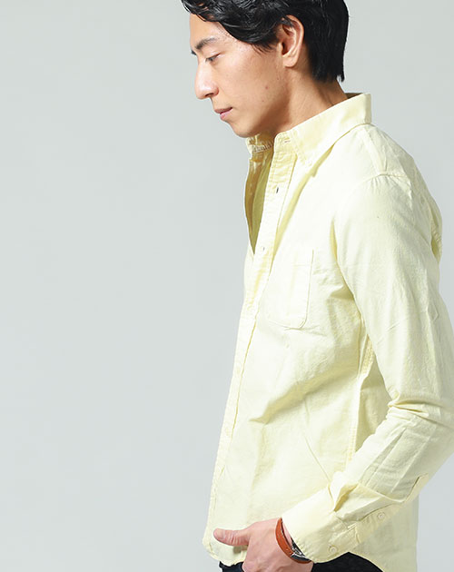 オックスフォードシャツ メンズ 白シャツ ワイシャツ 春シャツ 50代 ボタンダウン カジュアル yシャツ 日本製 スマートカジュアル 男性 40代 綿 ちょいワル｜menz-style｜08