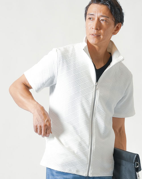 ジャケット メンズ 夏 50代 サマージャケット ブルゾン 半袖ジャケット