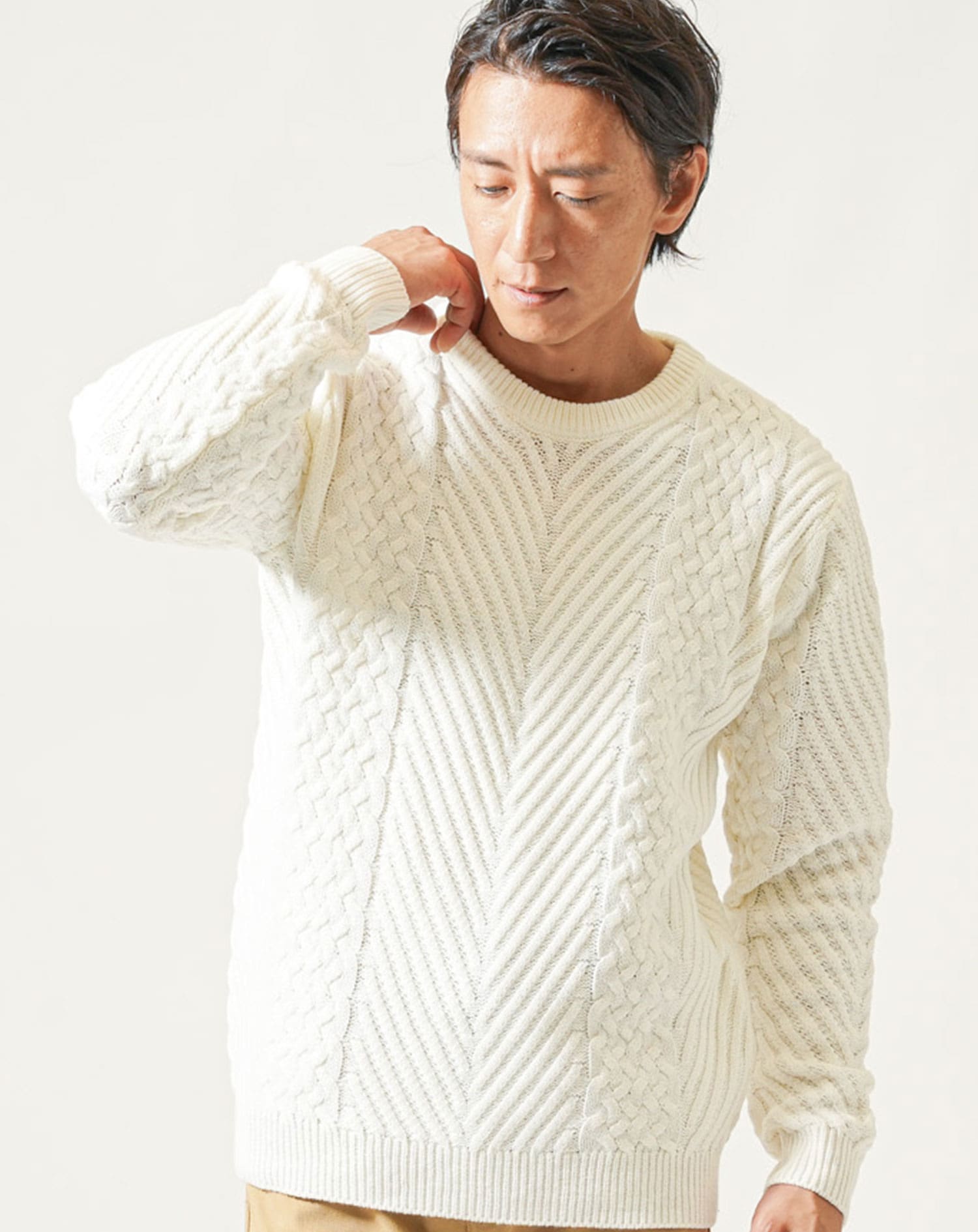 セーター メンズ ニット 厚手 厚手ニットセーター 春 春服 春物 ニット