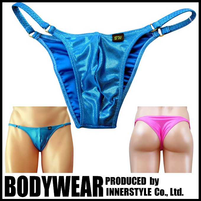 メンズ 水着 メタリック ストリング リオバック(102050)BODYWEAR/ボディウェアー