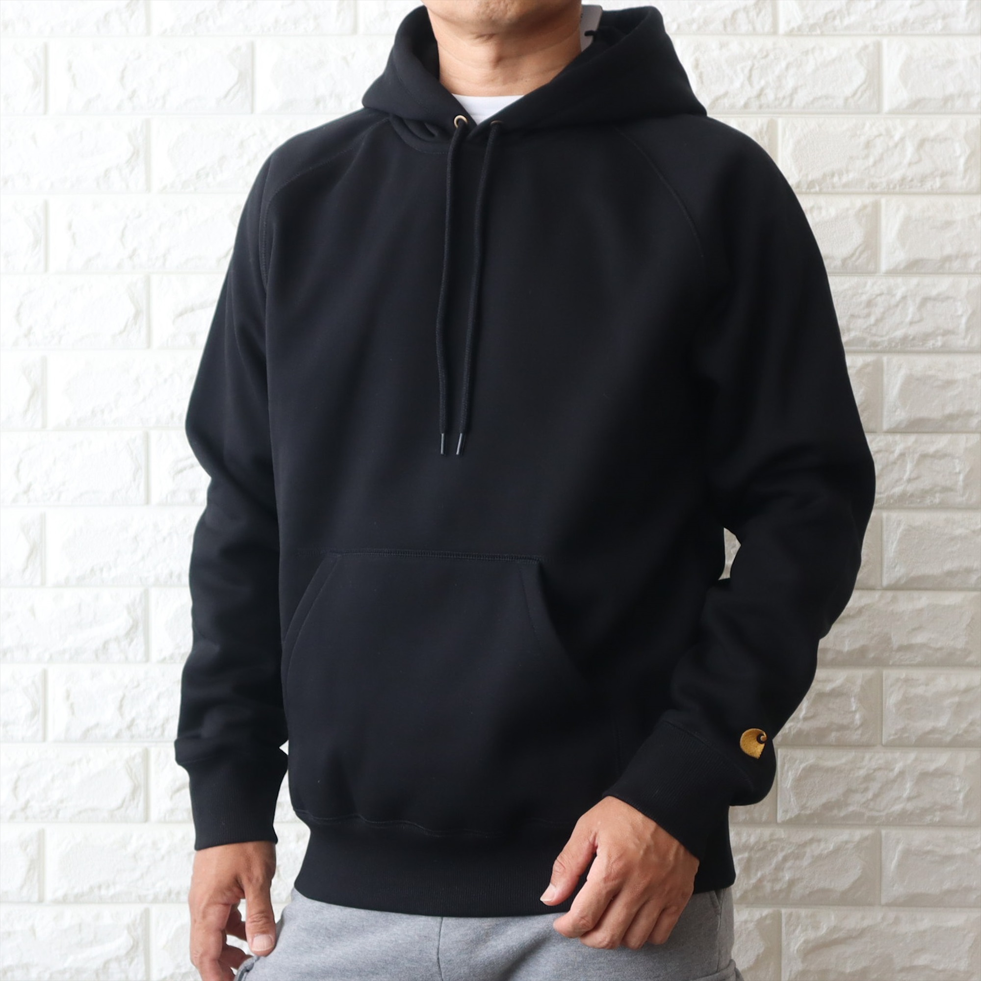 Carhartt 黒 フード付きパーカー Carhartt（カーハート） 【並行輸入品】カーハート フーディ パーカー