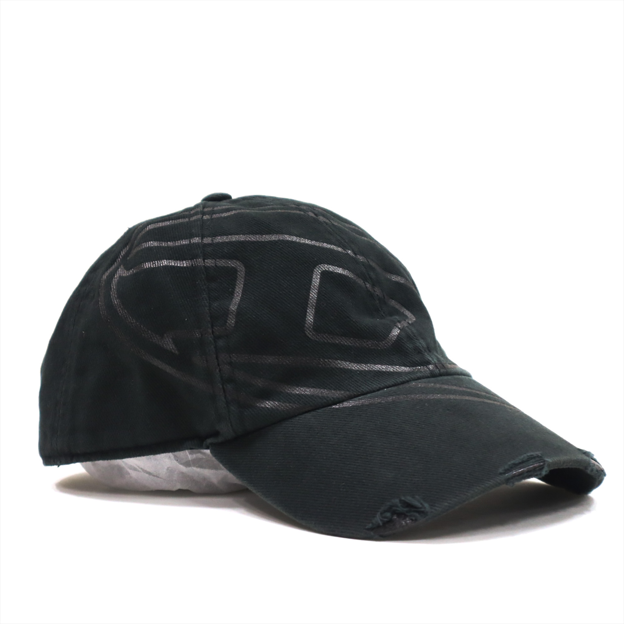 DIESEL ブラック キャップ ディーゼル DIESEL キャップ 00SI7R 0CAXJ 9XX C-7ELE HAT