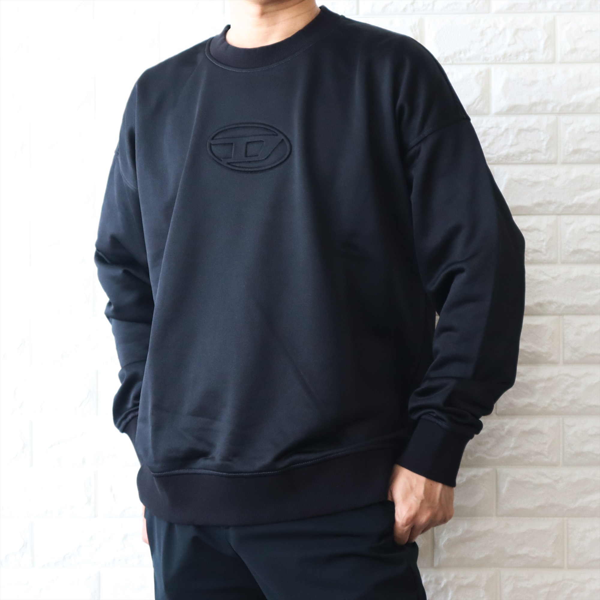 DIESEL ディーゼル ブラック Black スウェット ボーイズ 秋冬