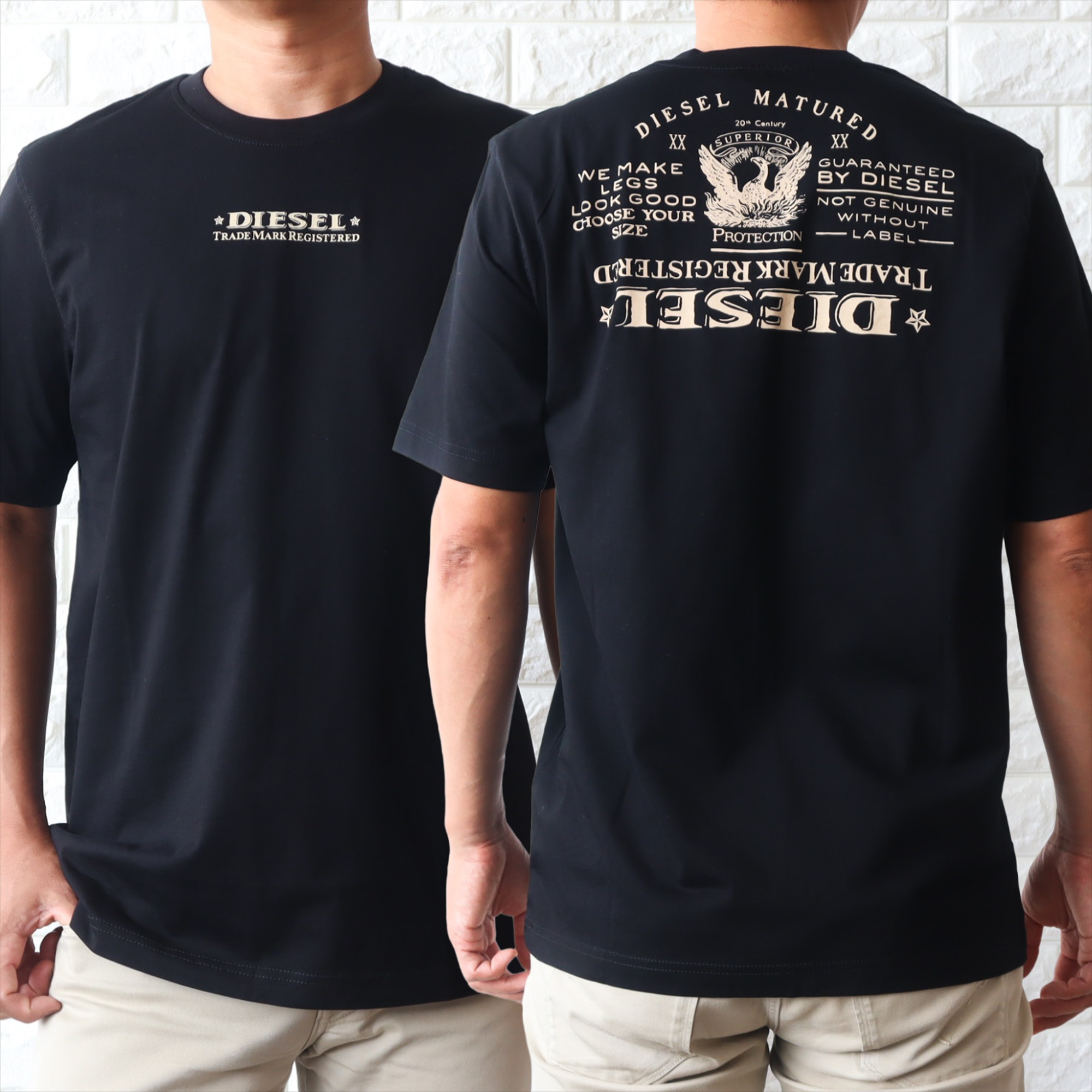 DIESEL（ディーゼル） 【並行輸入品】ディーゼル Tシャツ メンズ