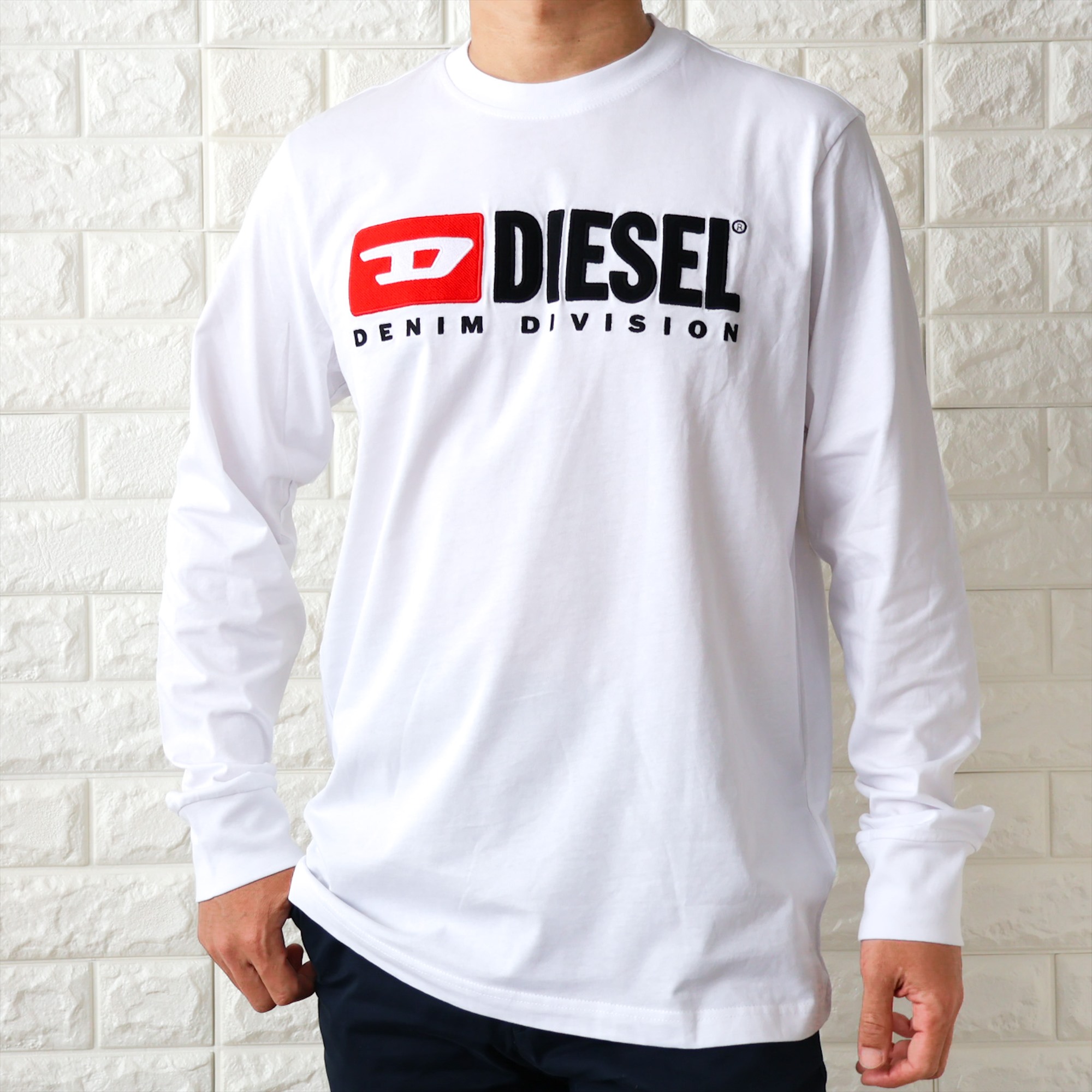 DIESEL（ディーゼル） 【並行輸入品】ディーゼル メンズ 長袖 Tシャツ