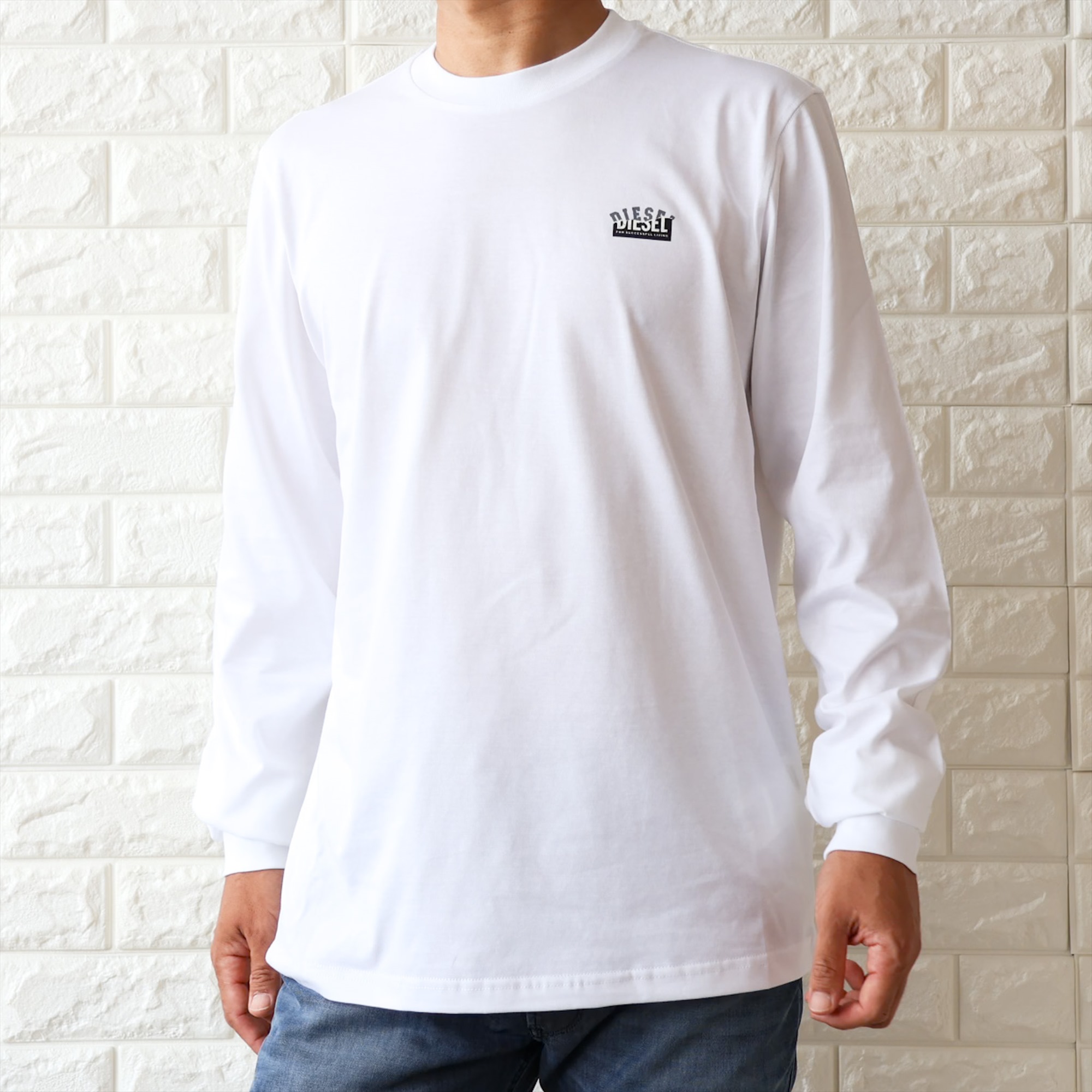 DIESEL（ディーゼル） 【並行輸入品】ディーゼル ロンT 長袖 Tシャツ