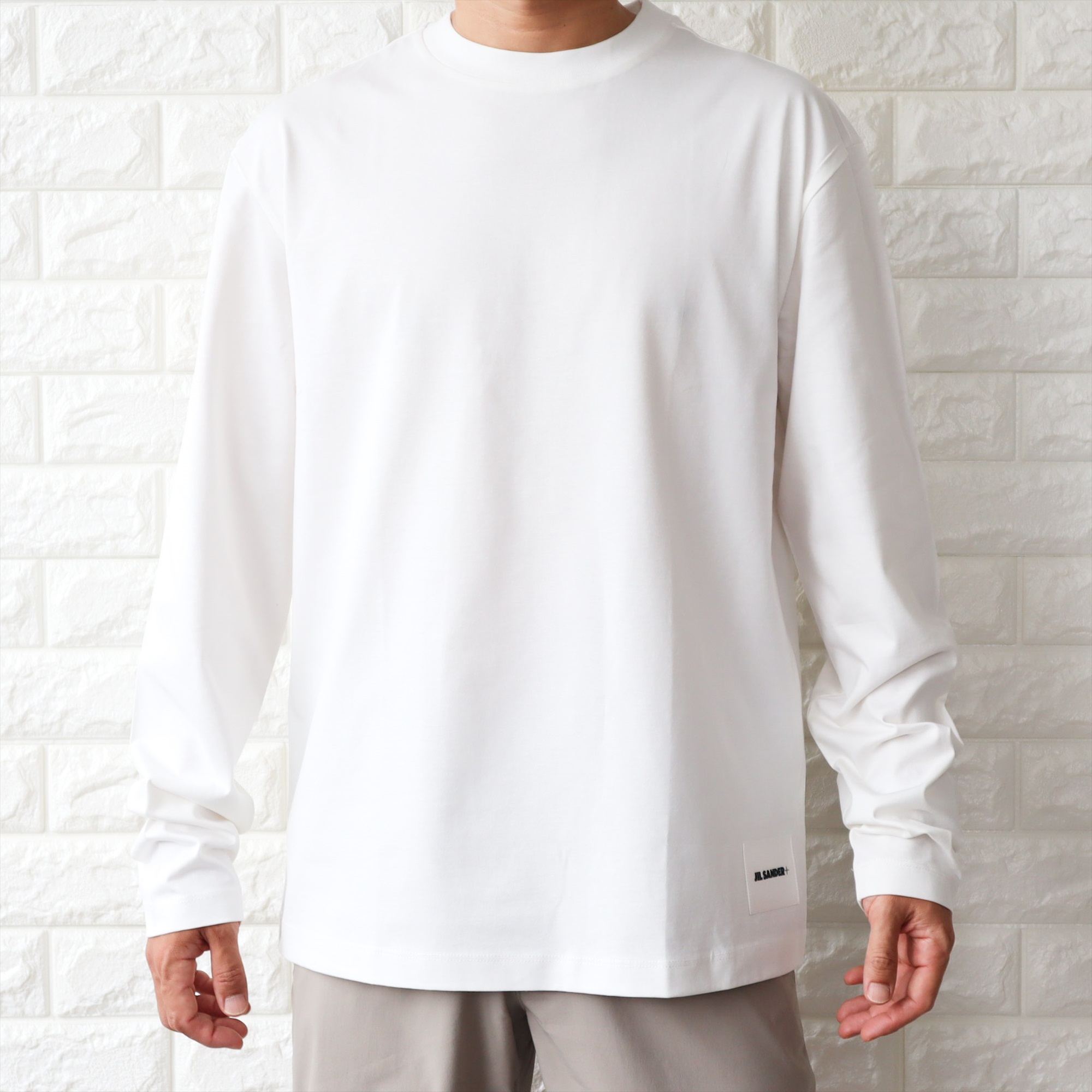 JIL SANDER ジルサンダー プラス ロンT 長袖Tシャツ メンズ 3枚