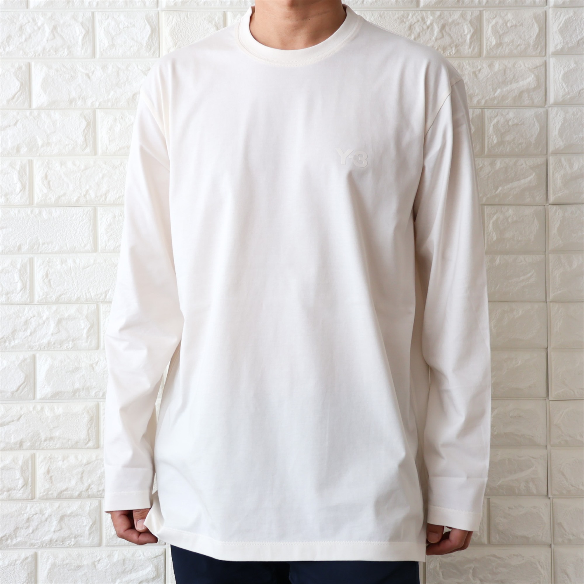 Y-3 【並行輸入品】Y-3 Y3 ワイスリー 長袖 Tシャツ LONG SLEEVE TEE 