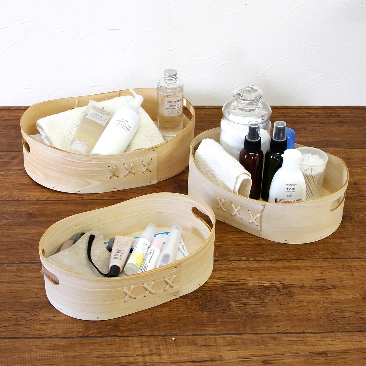 天然木 シェーカートレイ オーバル LMS/ 韓国インテリア おしゃれ