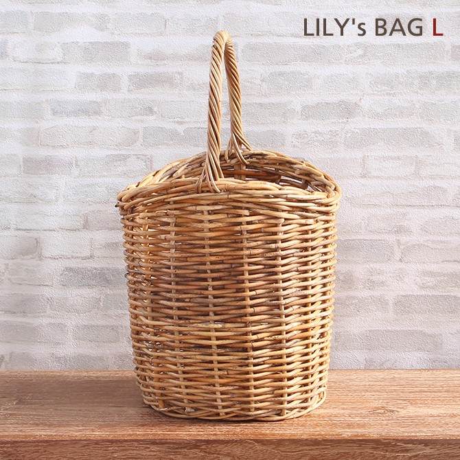 かごバッグ LILY's BAG L アラログ カゴバッグ ラタン あらろぐ