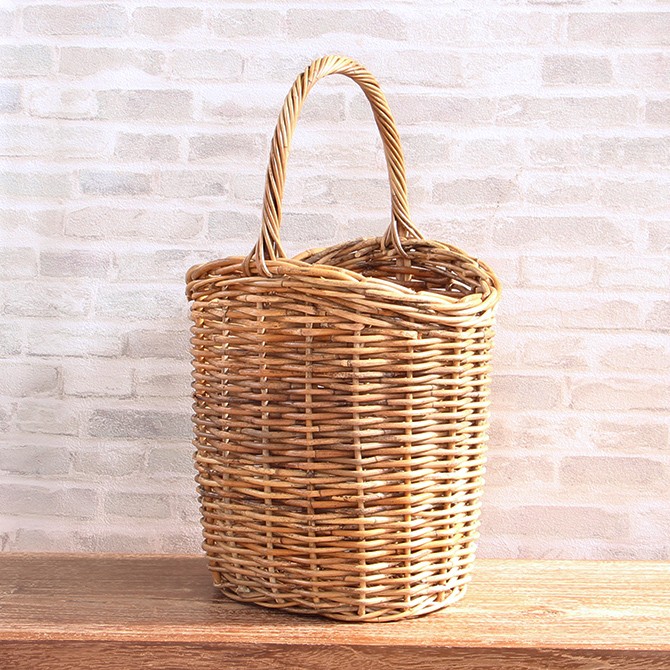 GALLARDAGALANTE アラログ　ラタン　かごバッグ　バスケット かごバッグ LILY's BAG L アラログ カゴバッグ ラタン あらろぐ