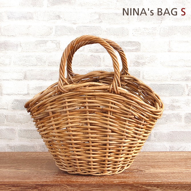 アラログ かごバッグ NINAS BAG S かごバッグ カゴバッグ フィリピン