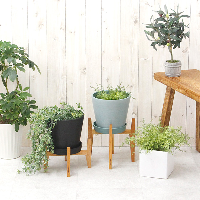 Creer マホガニー ポットスタンドL ハイ NEIN MARKE/ナインマーケ 天然