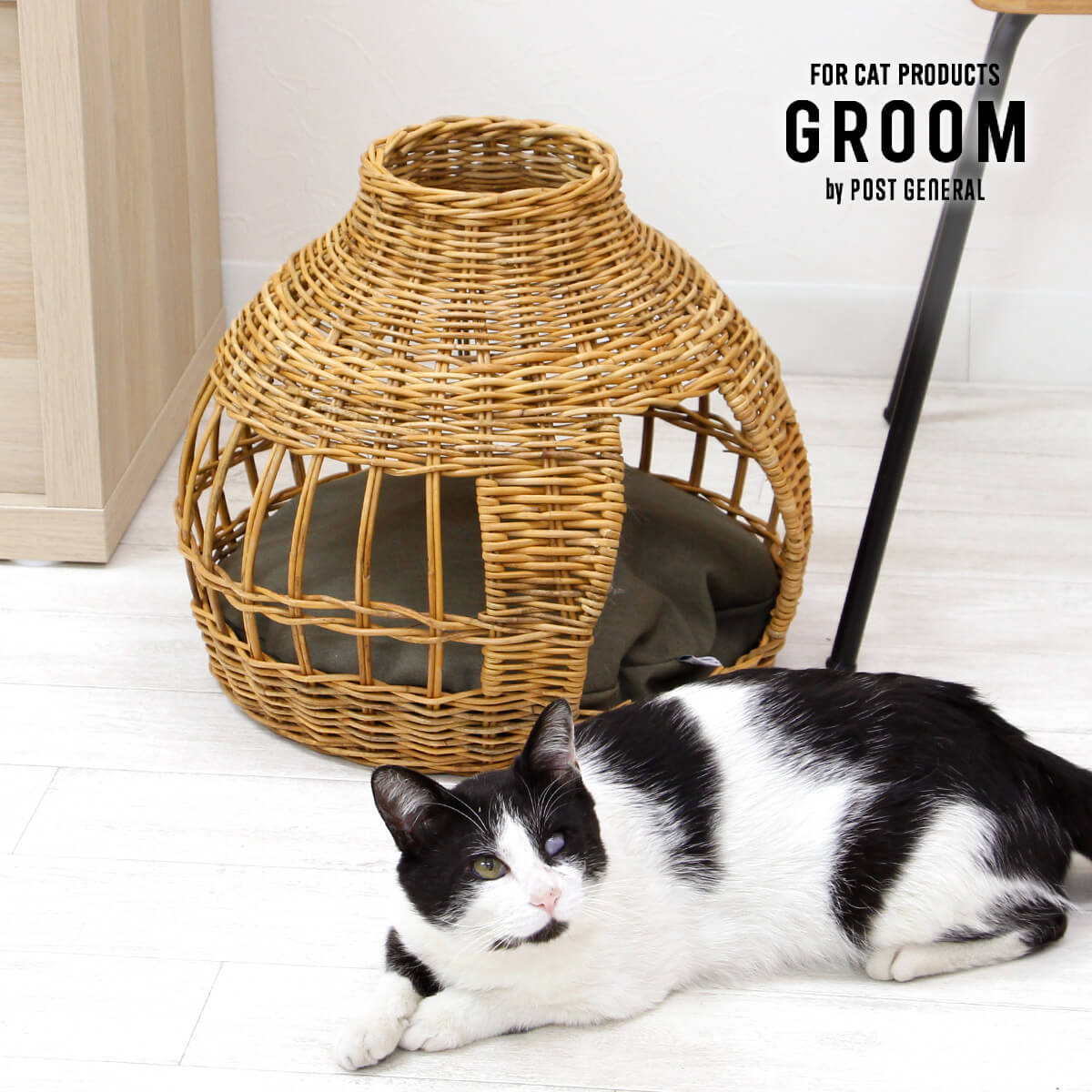 ねこハウス オニオン -バイ ジ アラログ- GROOM/グルーム CAT HOUSE ONION -BY THE AROROG.- ラタン 籐  らたん アラログ インドネシア 猫 ハウス キャット : cr972310002 : MERCADOメルカド かご収納雑貨の店 - 通販 -  Yahoo!ショッピング