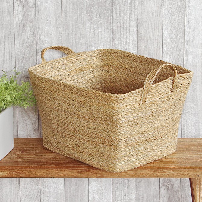 ホグラ スクエア型 スタッキングバスケット 荷物入れ ランドリー