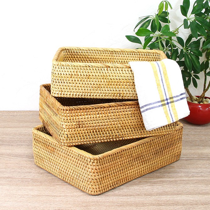 ベトナムラタン　バスケット　6個セット ベトナムラタン バスケット 6個セット 楽天市場】ベトナム ラタンの通販