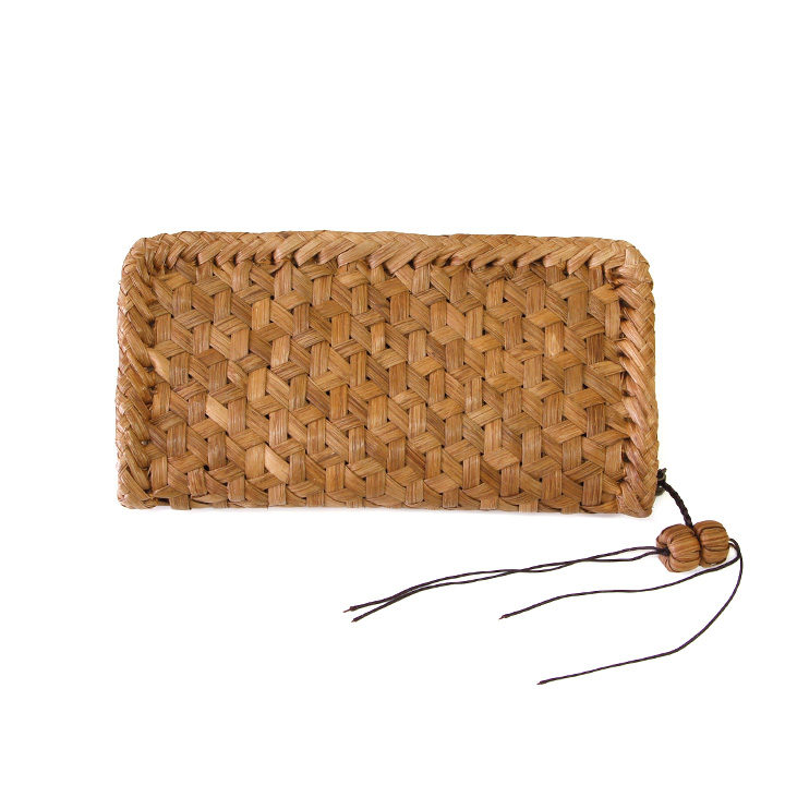 7日間返品送料無料☆1年間無償修理対応】山葡萄 長財布 鉄線編み