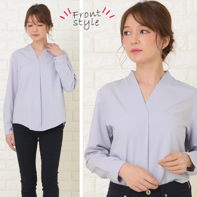 新品未使用　希少 ホワイトカラー　Vネック　SKINS 長袖シャツ MENS ヘビー 長袖 VネックTシャツ WHITE | 高級無地Tシャツ専門店