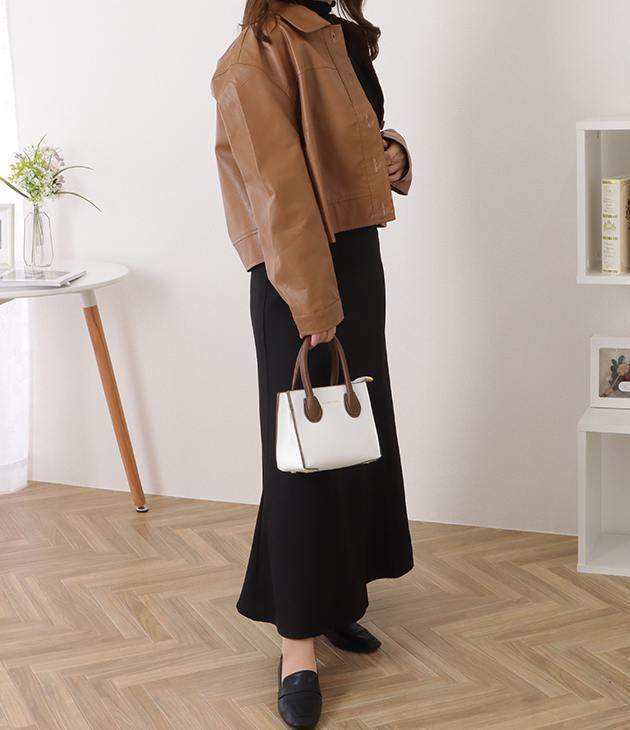 lady goodman　エコレザージャケット lady goodman エコレザージャケット ヴィンテージエコレザージャケット