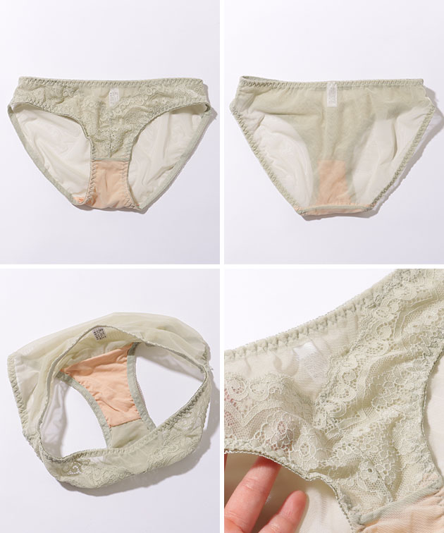 Lace Ladies（レースレディース） 総レース 花柄 リボンノンワイヤー