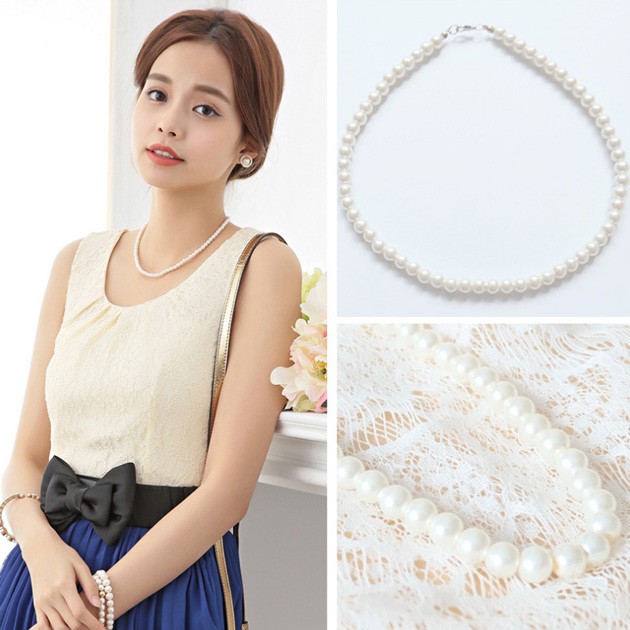 Lace Ladies（レースレディース） イミテーションパール一連