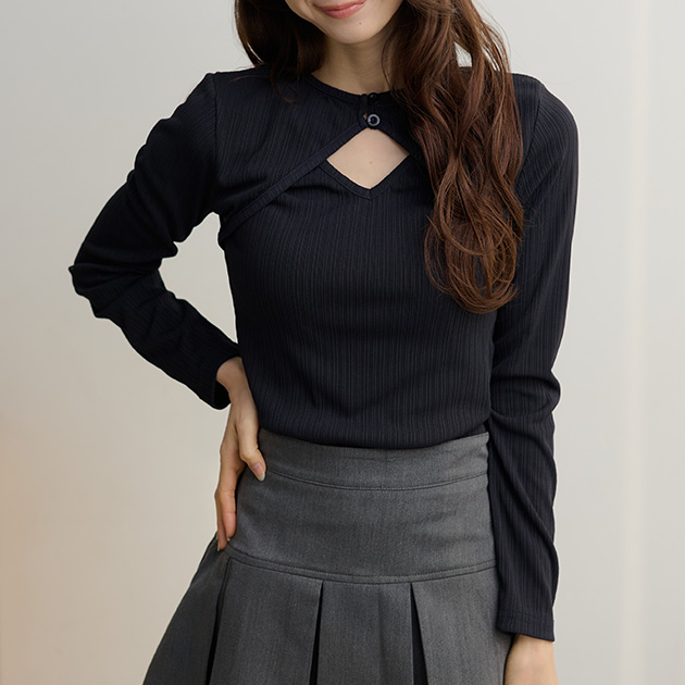 Lace Ladies（レースレディース） DAYRA フロント オープン ボタン