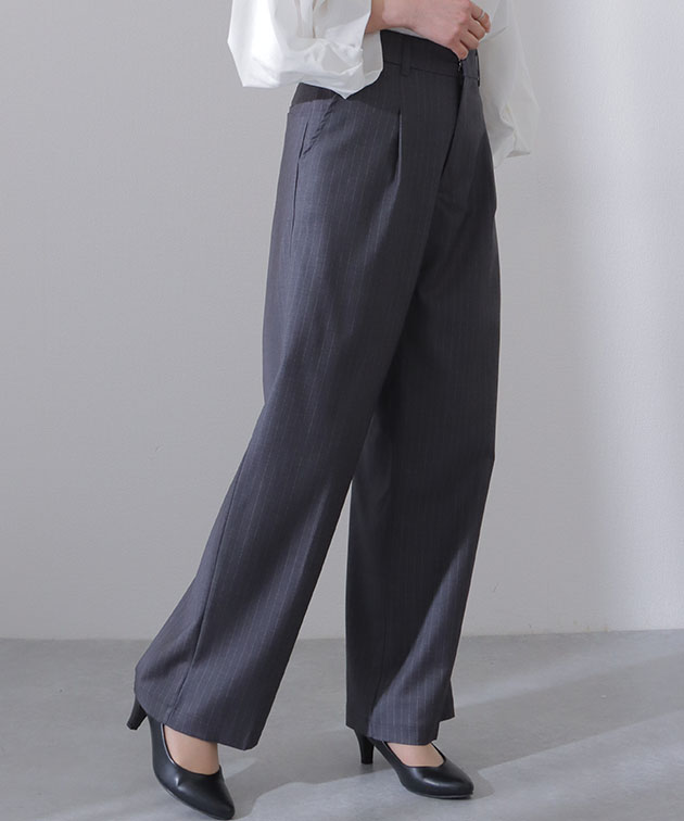 Lace Ladies（レースレディース） ピンストライプ柄 ハイウエスト