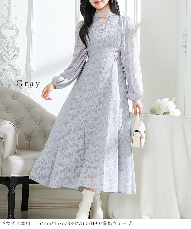 Lace Ladies（レースレディース） シアー ジャガードレース チョーカー