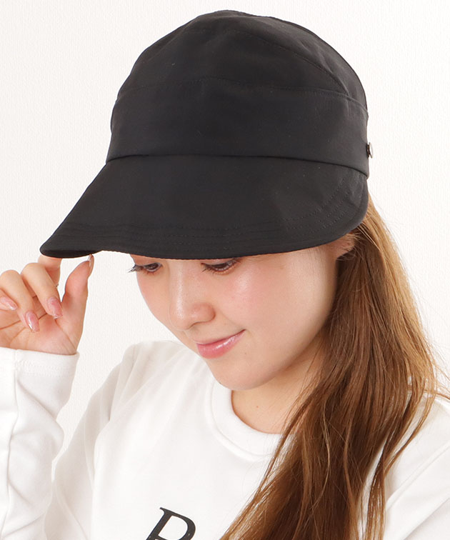 Lace Ladies マスク フック付き ハーフ サンバイザー ハット