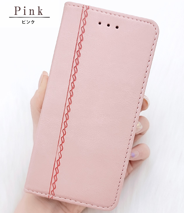 Lace Ladies（レースレディース） レザー調手帳型ベーシックiPhone