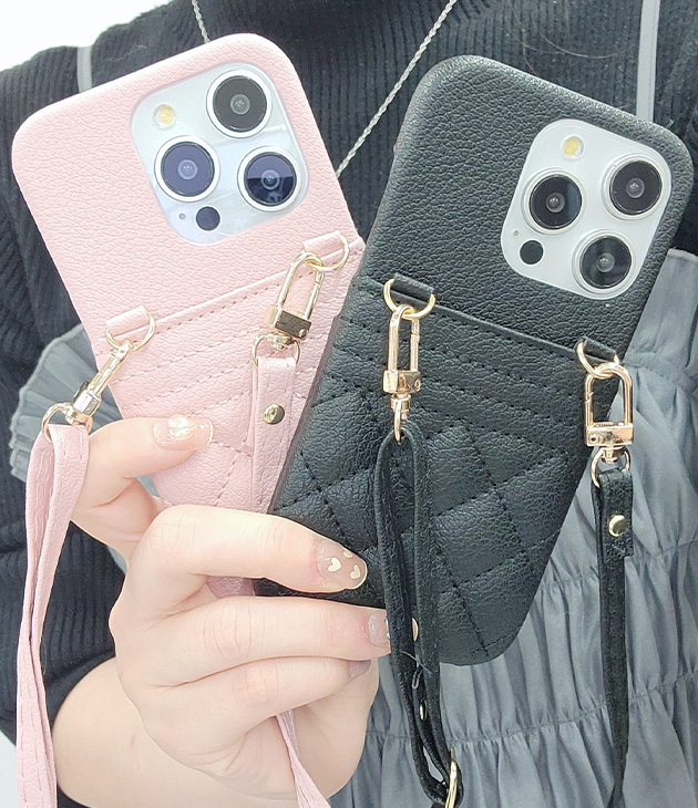 Lace Ladies（レースレディース） 2WAYキルティングポケット付きiPhone