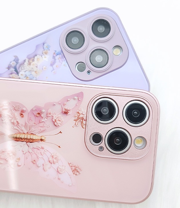 Lace Ladies（レースレディース） 3DフラワーバタフライiPhoneケース